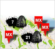 MX Streckenverzeichnis
