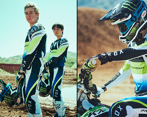 Fox Racing 360 Motocross-Handschuh – Fluoreszierend Rot, XXL, Mit Silikongriff, Perforiert