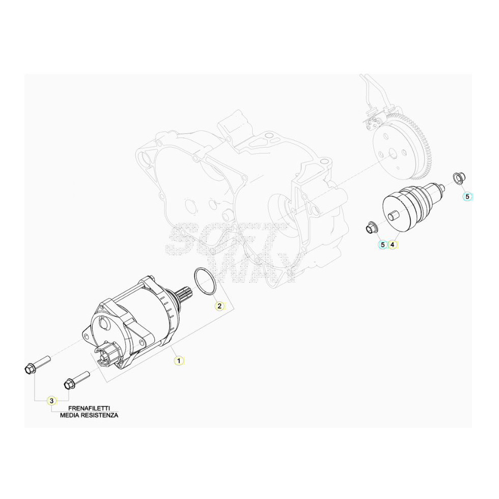 Beta RR300 22 Elektrostarter Ersatzteile