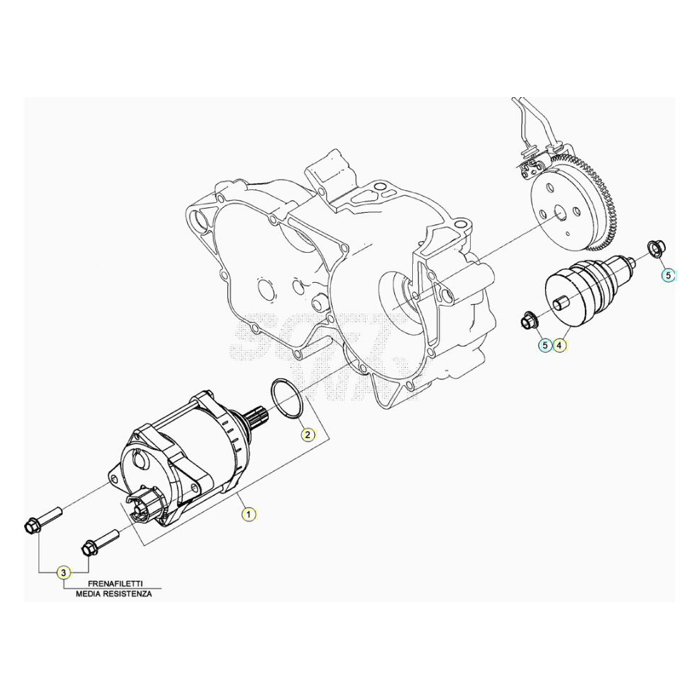 Beta RR300RC 24 Elektrostarter Ersatzteile