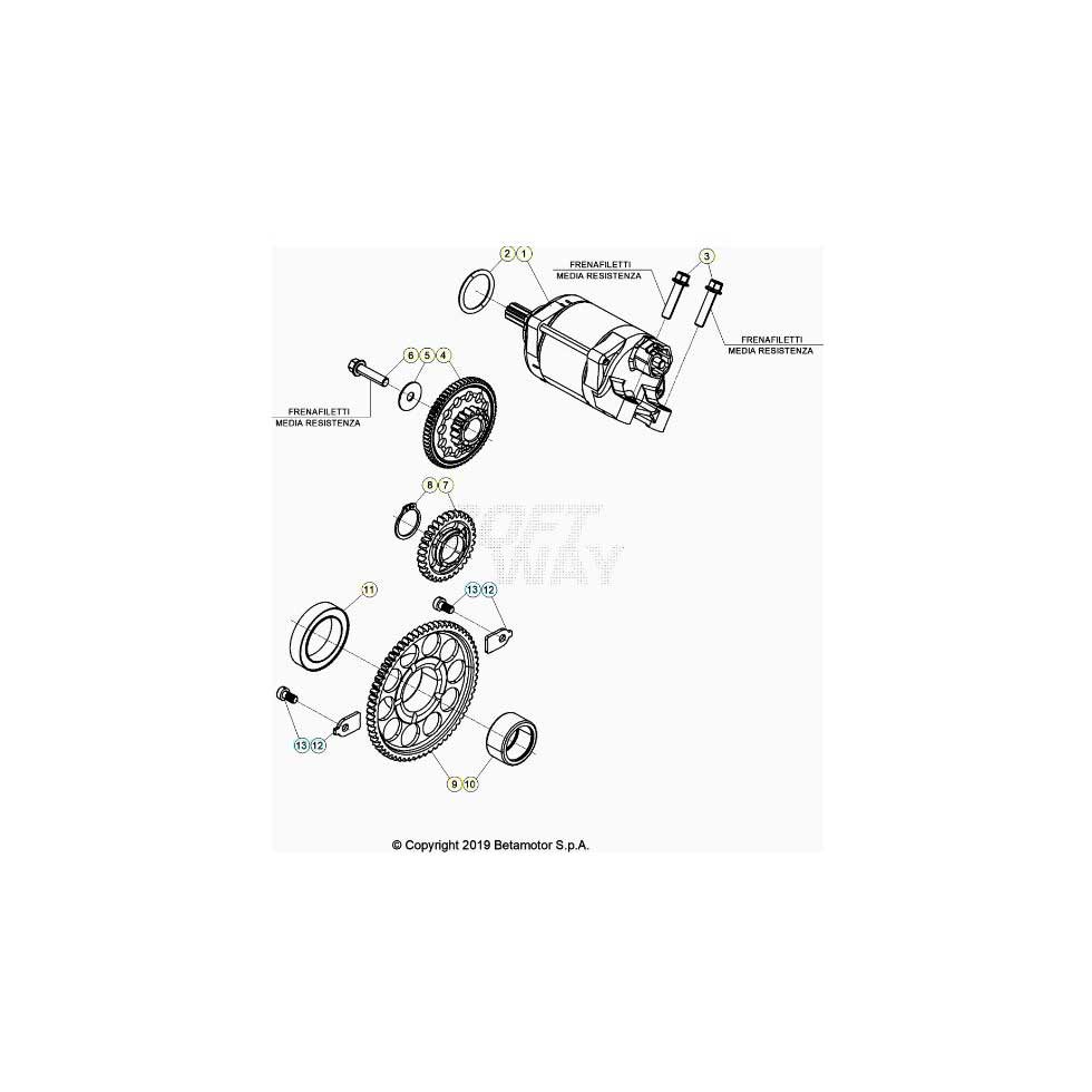 Beta RR390 Racing 24 Elektrostarter Ersatzteile