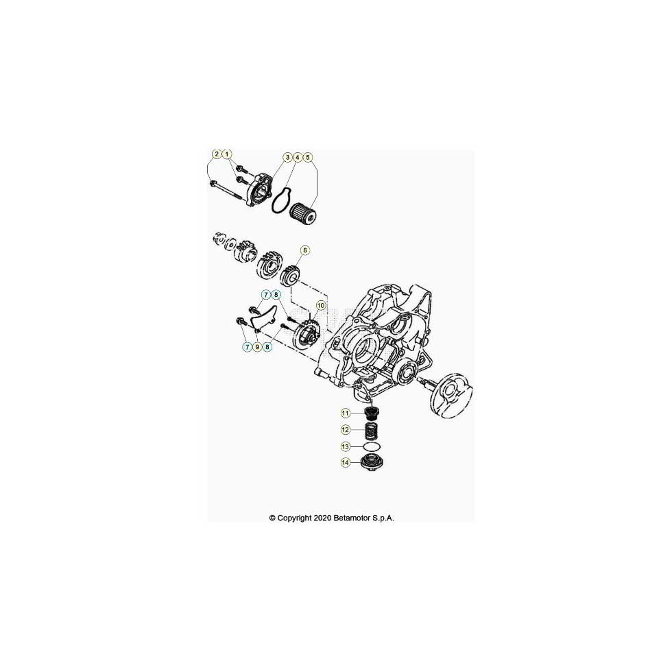 Beta RR125 LC 4T 20 Schmiersystem Ersatzteile