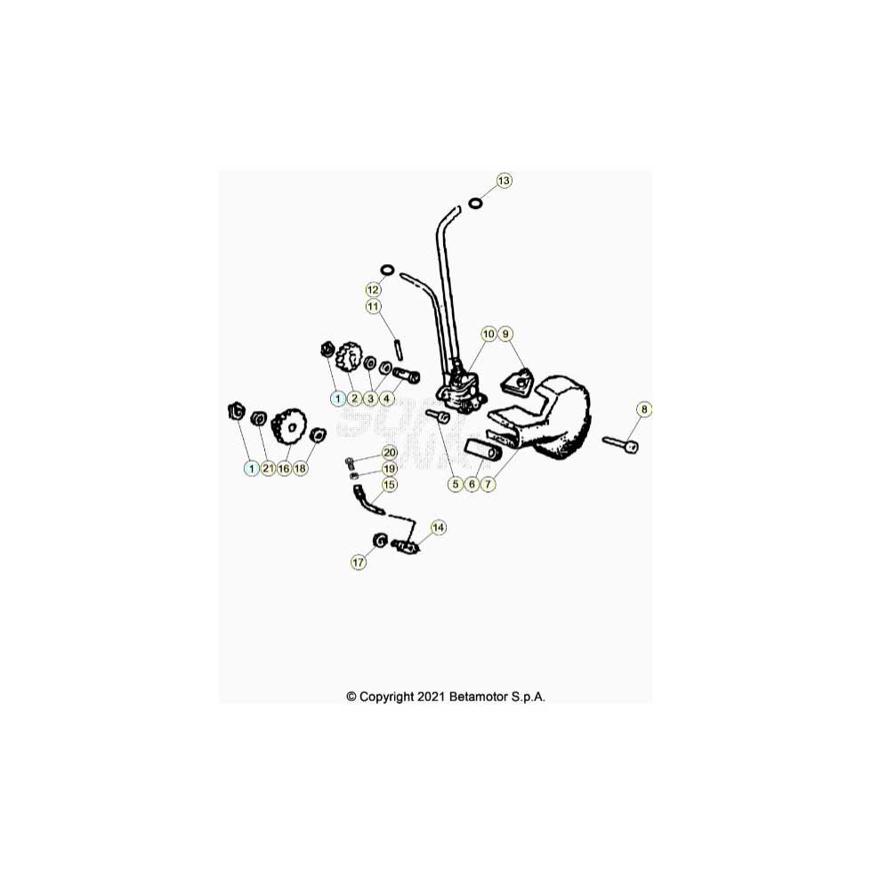 Beta RR50 23 Schmiersystem Ersatzteile