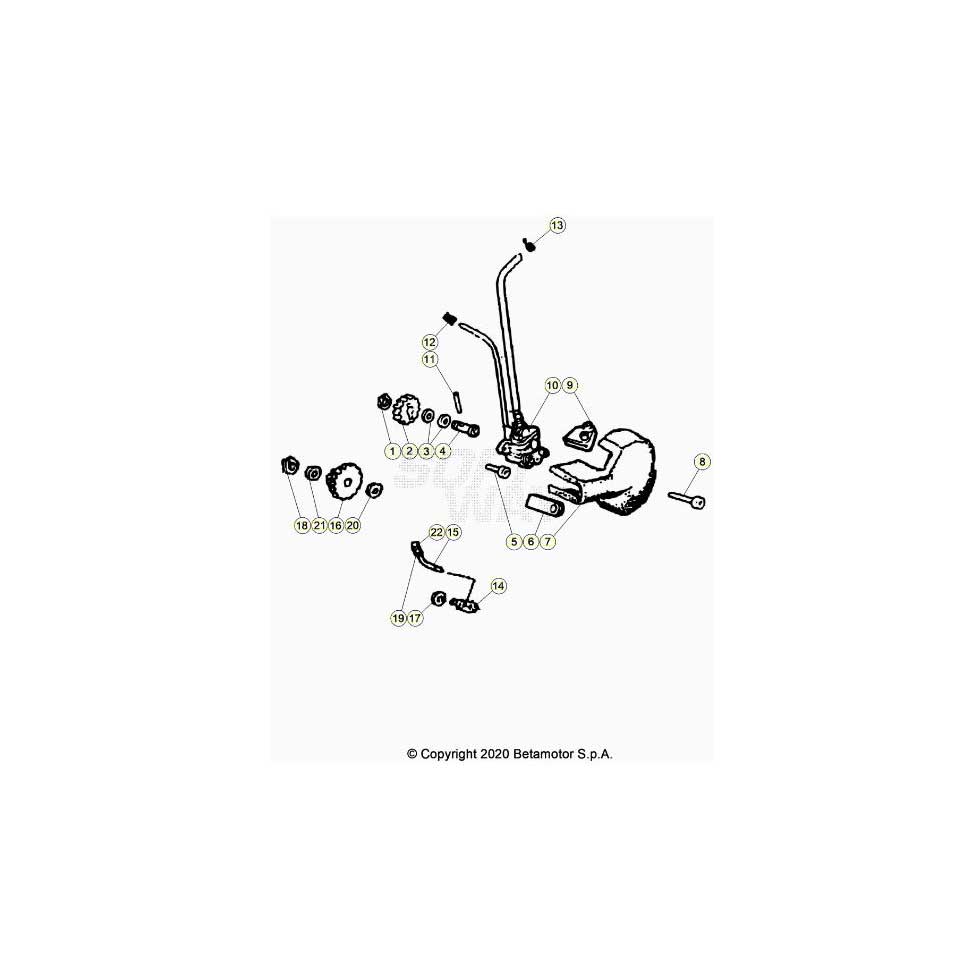 Beta RR50 Street 20 Schmiersystem Ersatzteile Beta RR50 Street 20 Schmiersystem Ersatzteile