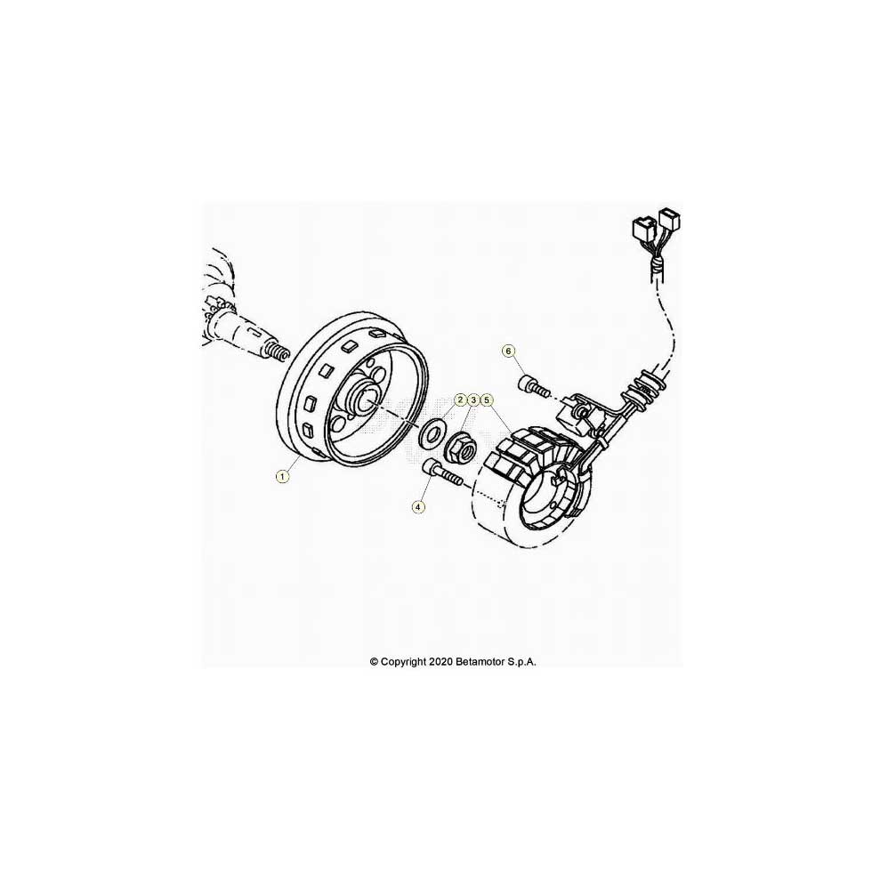 Beta RR125 LC 4T 20 Zündanlage Ersatzteile Beta RR125 LC 4T 20 Zündanlage Ersatzteile