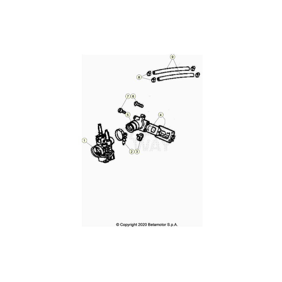 Beta RR50 Sport 21 Vergaser Ersatzteile Beta RR50 Sport 21 Vergaser Ersatzteile