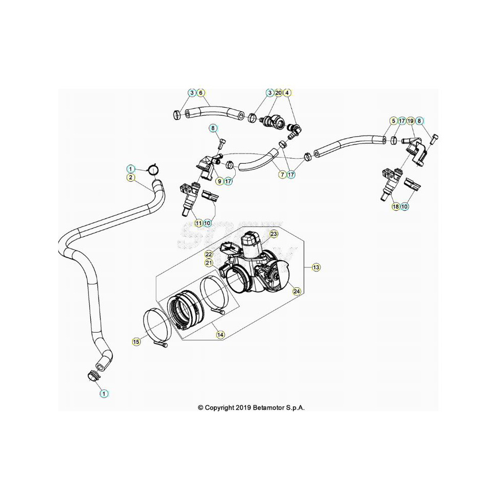 Beta RR390 23 Kraftstoffeinspritzung Ersatzteile Beta RR390 23 Kraftstoffeinspritzung Ersatzteile