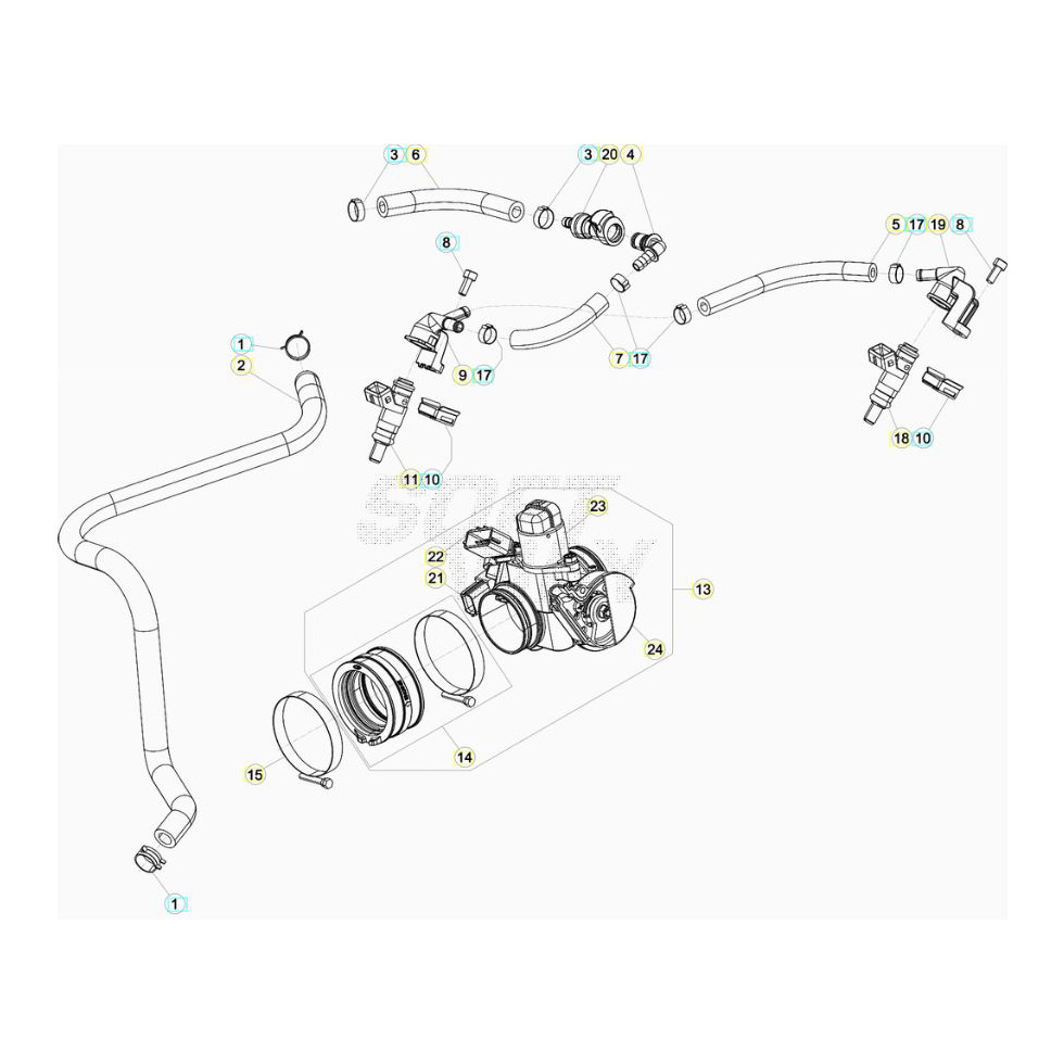 Beta RR480 21 Kraftstoffeinspritzung Ersatzteile Beta RR480 21 Kraftstoffeinspritzung Ersatzteile
