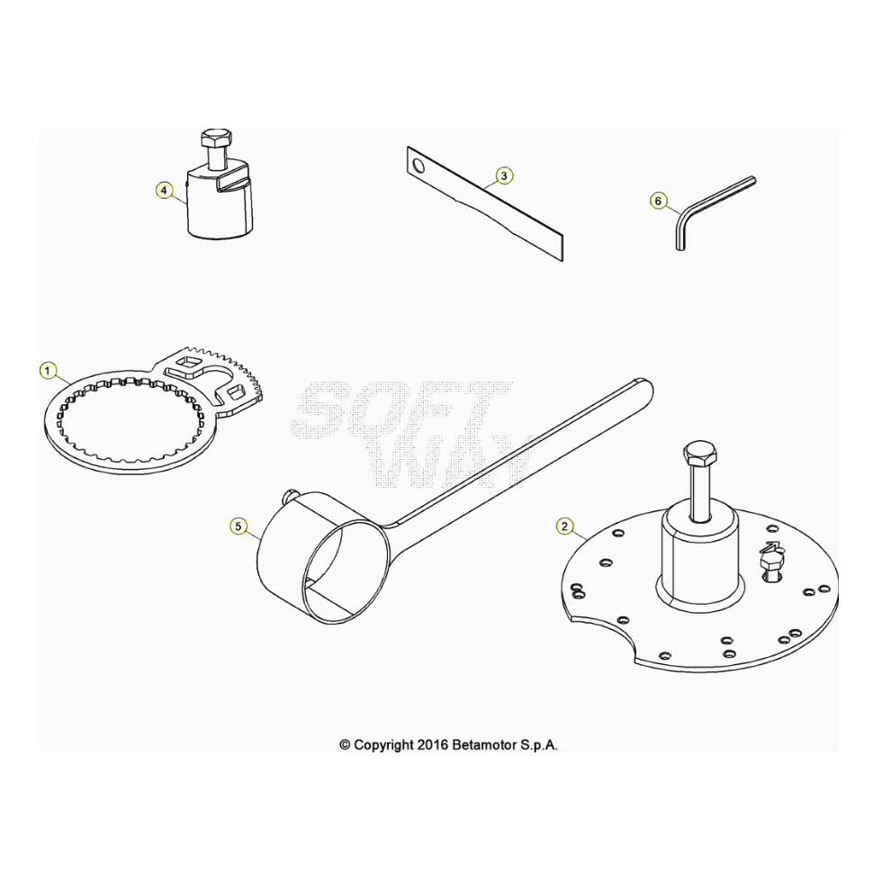 Beta EVO125 Factory 21 Spezialwerkzeug Ersatzteile Beta EVO125 Factory 21 Spezialwerkzeug Ersatzteile