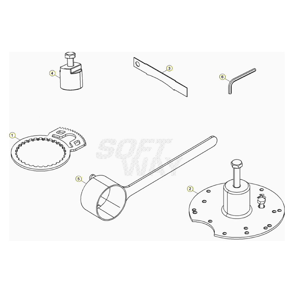 Beta EVO300 2T 23 Spezialwerkzeug Ersatzteile Beta EVO300 2T 23 Spezialwerkzeug Ersatzteile