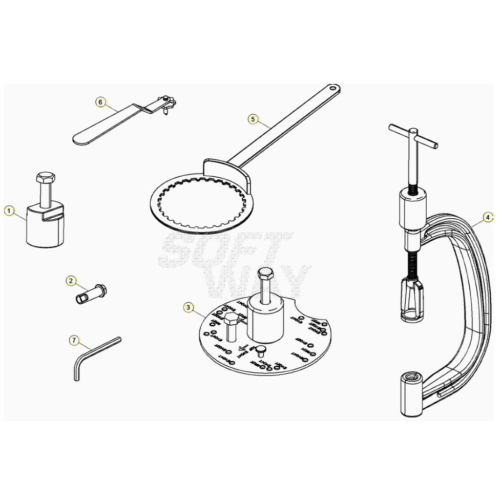 Beta EVO300 4T 20 Spezialwerkzeug Ersatzteile Beta EVO300 4T 20 Spezialwerkzeug Ersatzteile