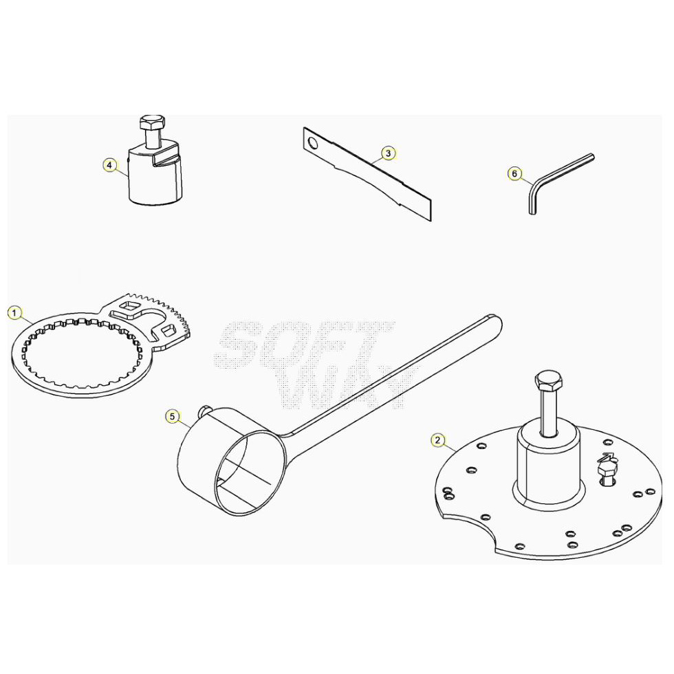 Beta EVO300 SS 23 Spezialwerkzeug Ersatzteile