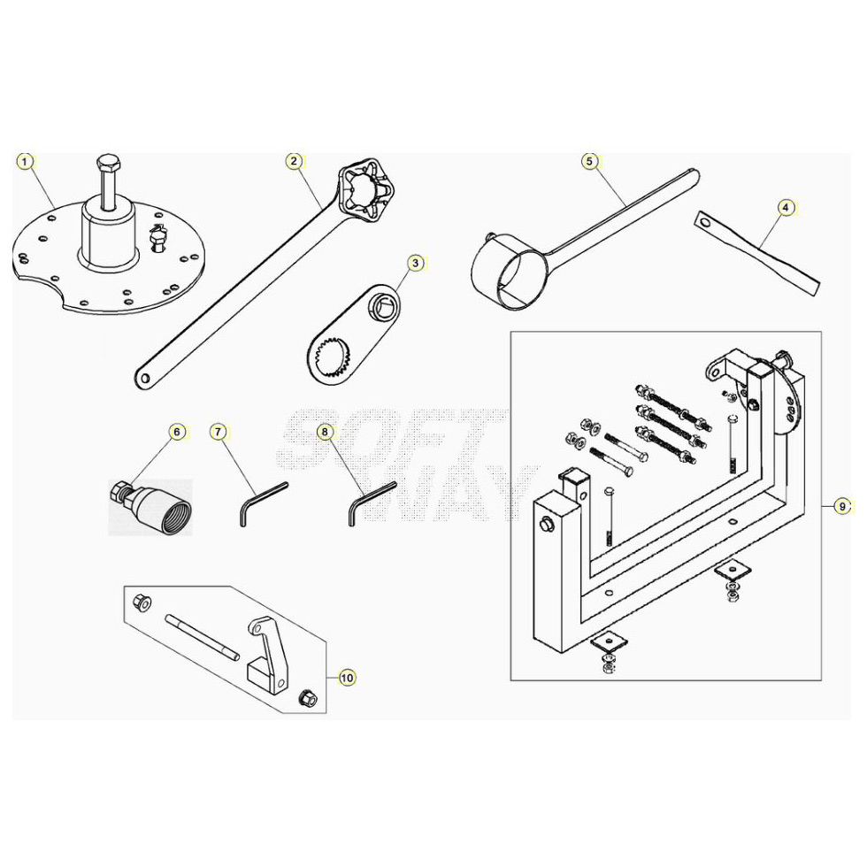 Beta RR125 21 Spezialwerkzeug Ersatzteile