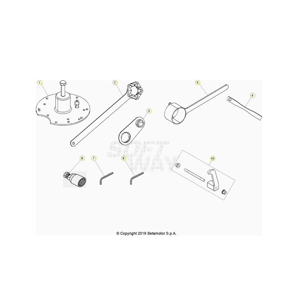 Beta RR125 26 Spezialwerkzeug Ersatzteile