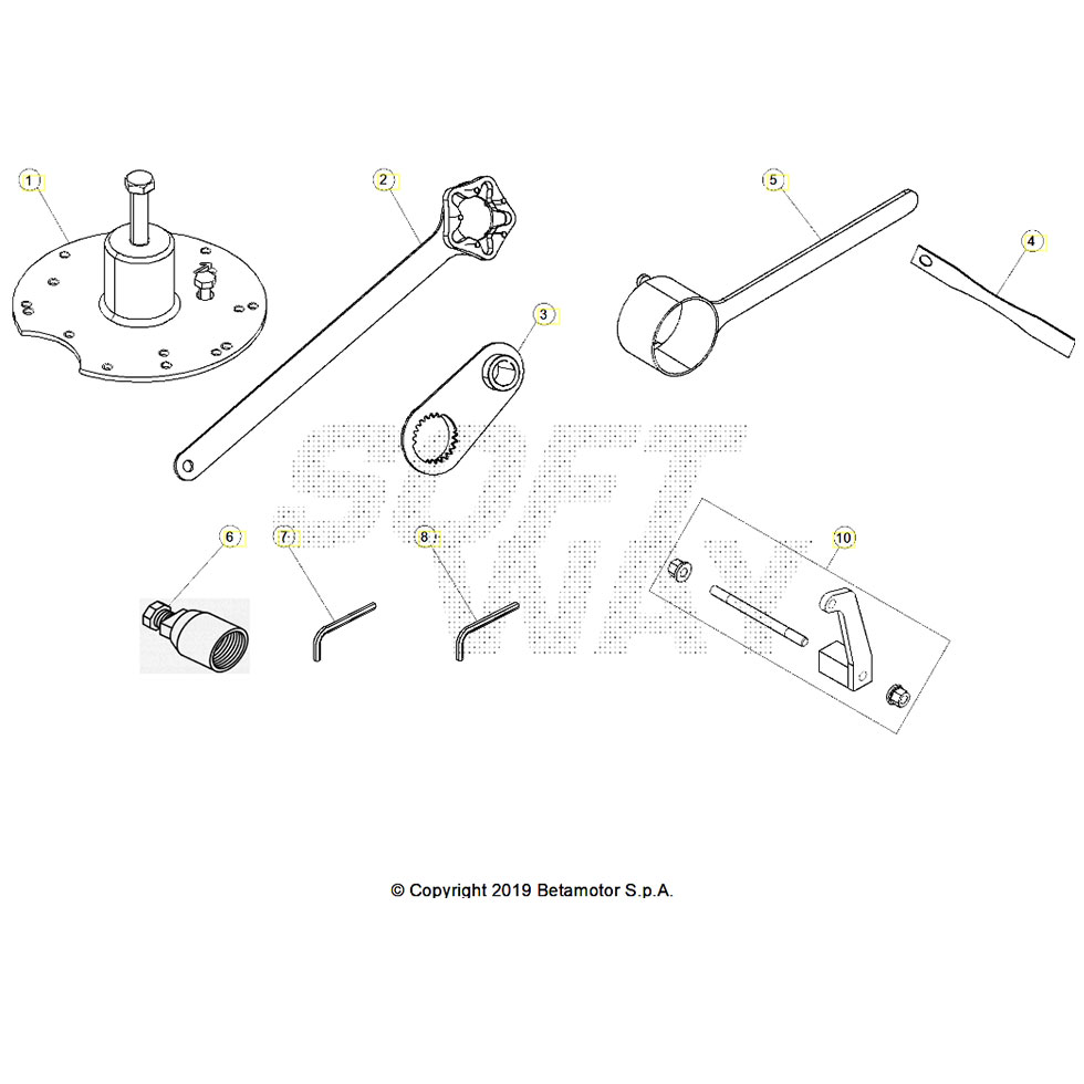 Beta RR125RC 26 Spezialwerkzeug Ersatzteile