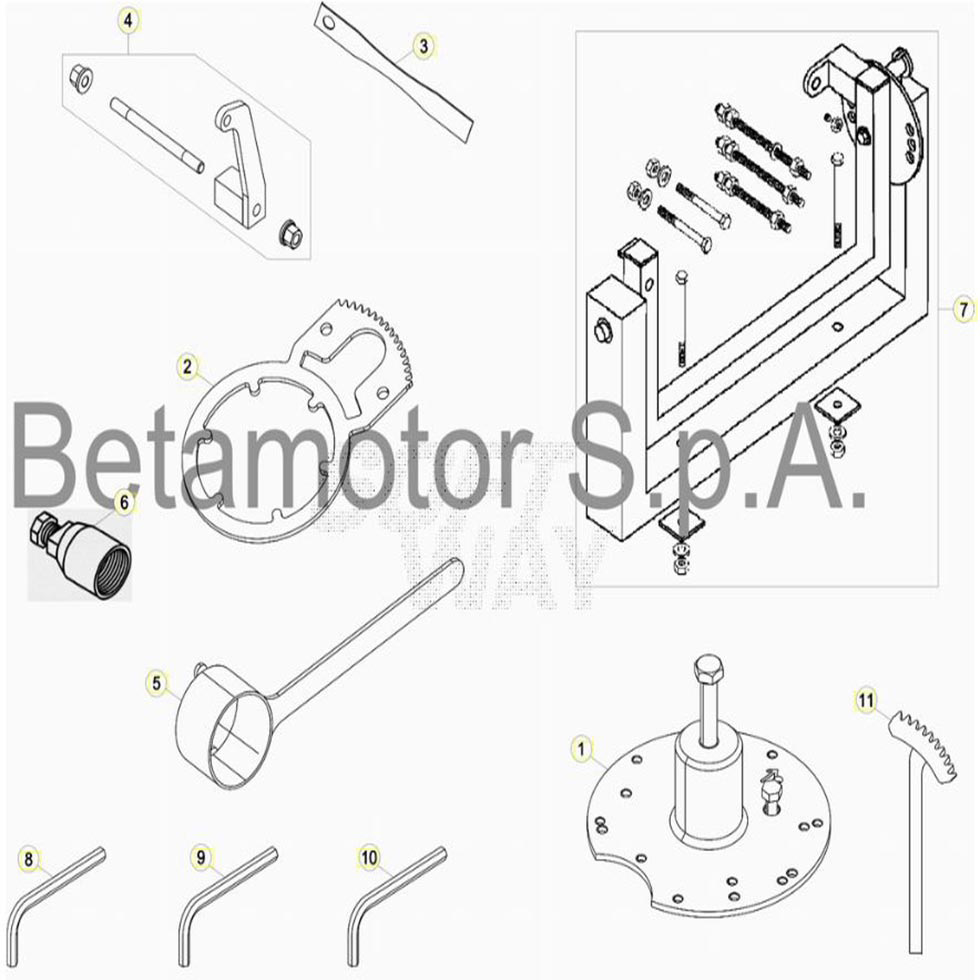 Beta RR300 20 Spezialwerkzeug Ersatzteile