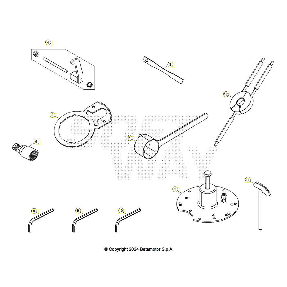 Beta RR300 24 Spezialwerkzeug Ersatzteile