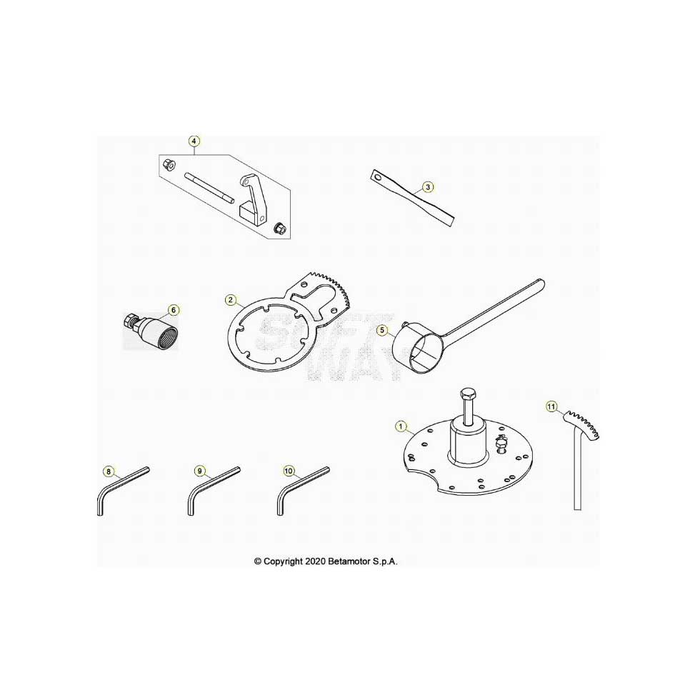 Beta RR300RC 22 Spezialwerkzeug Ersatzteile