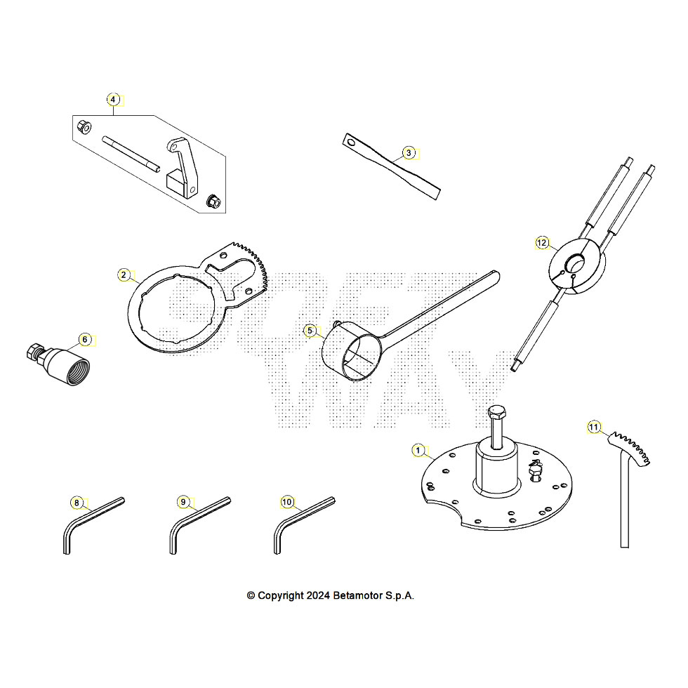 Beta RR300RC 23 Spezialwerkzeug Ersatzteile