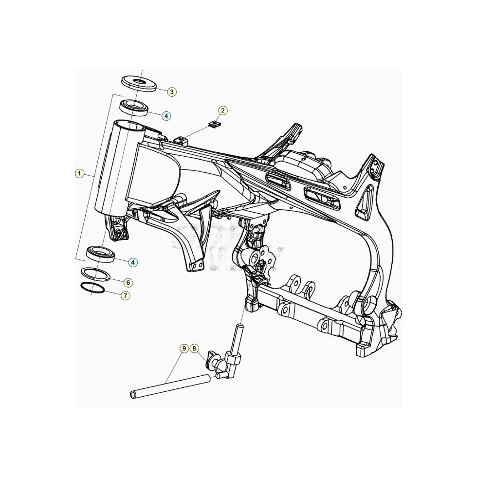 Beta EVO250 20 Rahmen/Ausleger Ersatzteile Beta EVO250 20 Rahmen/Ausleger Ersatzteile
