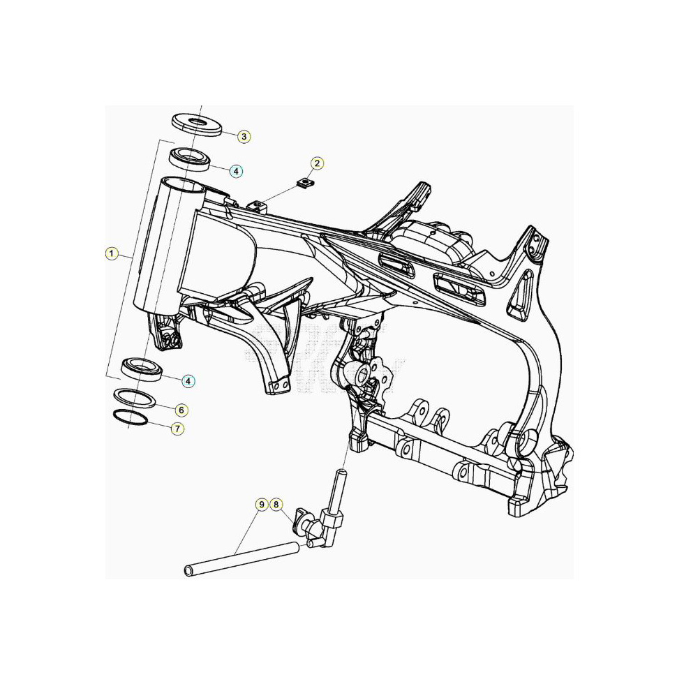 Beta EVO300 SS 20 Rahmen/Ausleger Ersatzteile