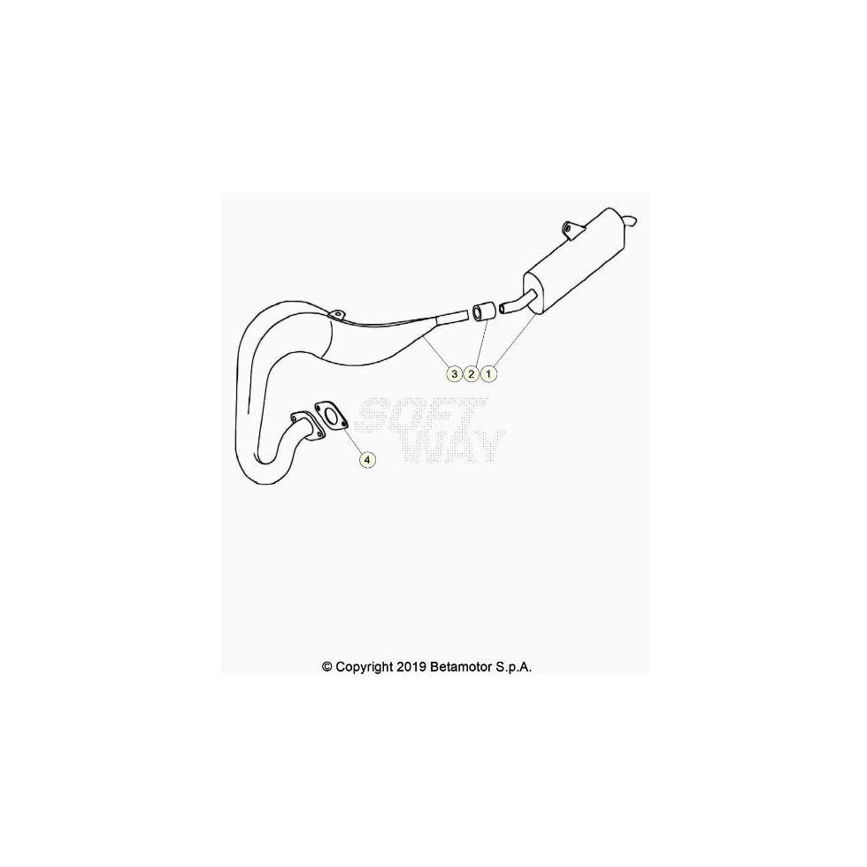 Beta EVO80 Senior 21 Auspuffsystem Ersatzteile Beta EVO80 Senior 21 Auspuffsystem Ersatzteile