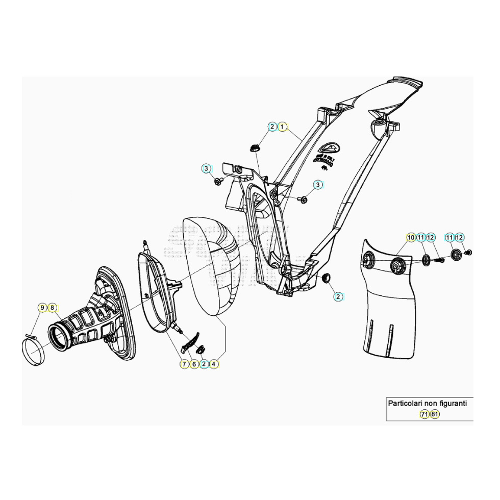 Beta RR350 20 Luftfilterkasten Ersatzteile