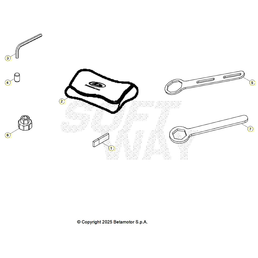 Beta RR125RC 26 Spezialwerkzeug Ersatzteile