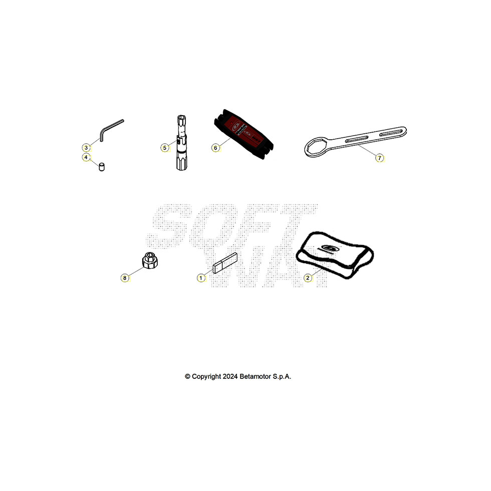 Beta RR350RC 22 4T Spezialwerkzeug Ersatzteile Beta RR350RC 22 4T Spezialwerkzeug Ersatzteile