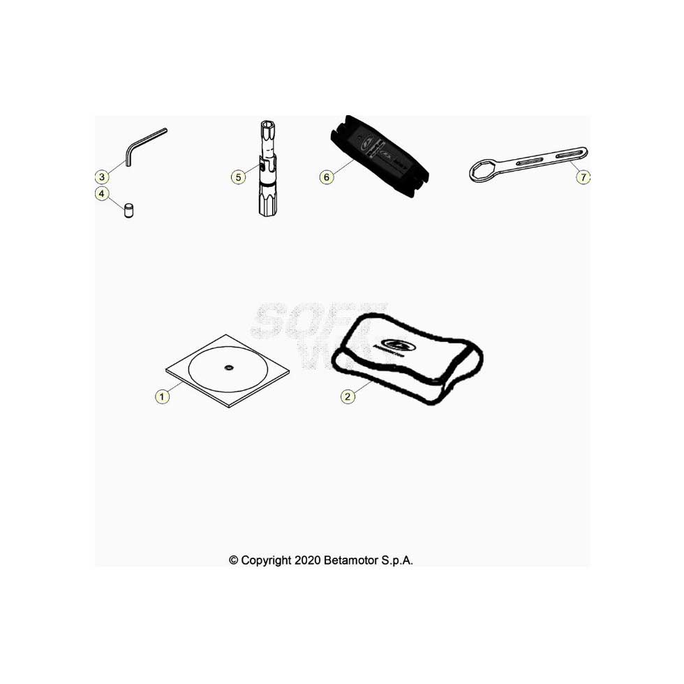 Beta RR480RC 20 4T Spezialwerkzeug Ersatzteile Beta RR480RC 20 4T Spezialwerkzeug Ersatzteile