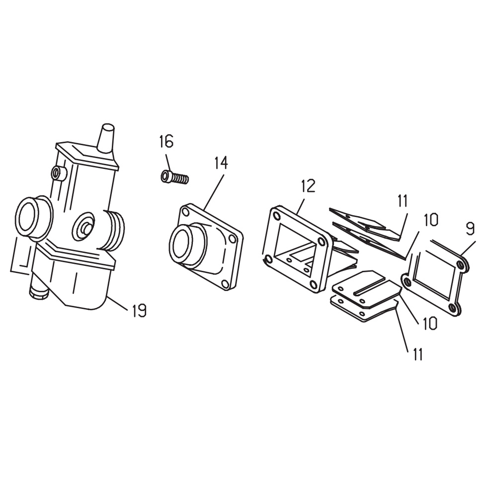 Beta EVO125 13 Vergaser 1 Ersatzteile Beta EVO125 13 Vergaser 1 Ersatzteile