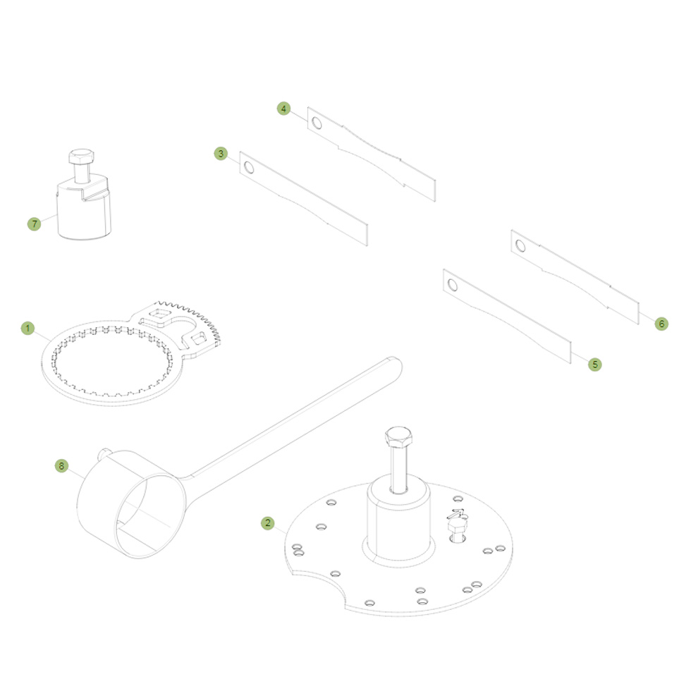 Beta EVO250 Factory 16 Spezialwerkzeug Ersatzteile