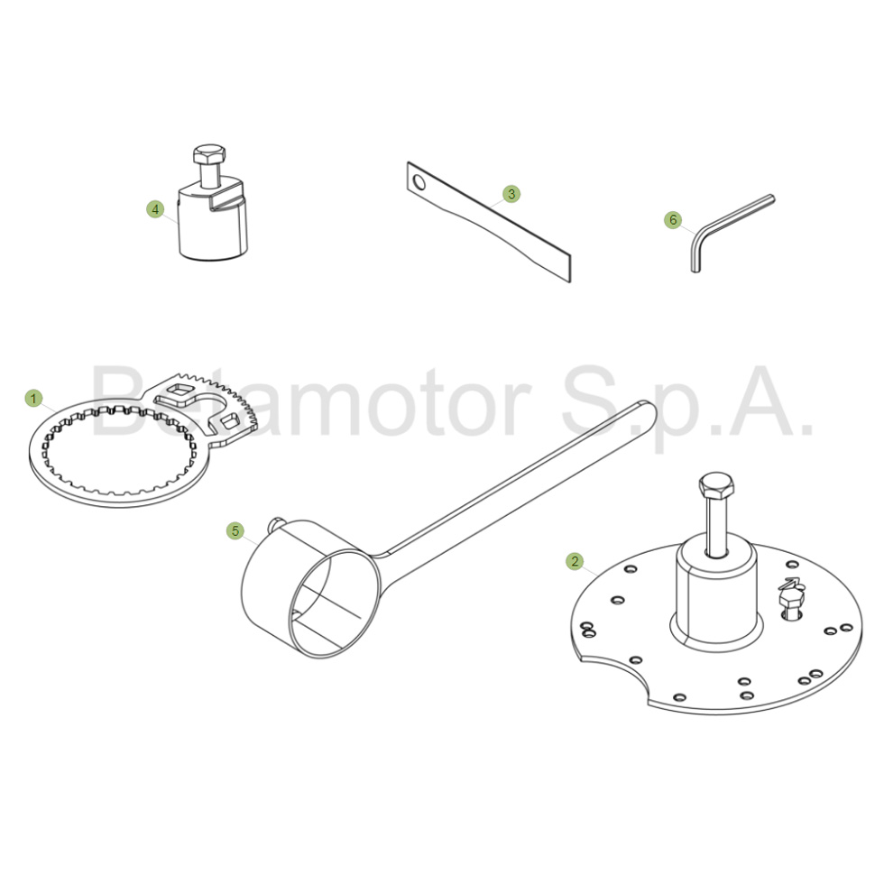 Beta EVO250 Factory 17 Spezialwerkzeug Ersatzteile