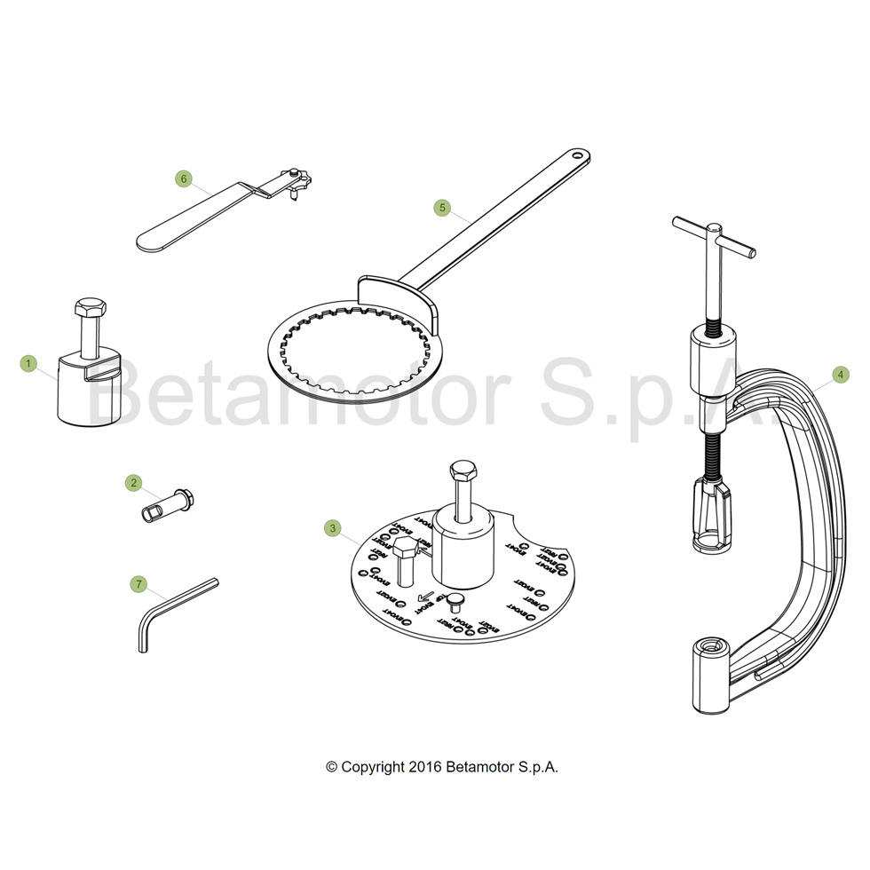 Beta EVO300 Factory 4T 17 Spezialwerkzeug Ersatzteile Beta EVO300 Factory 4T 17 Spezialwerkzeug Ersatzteile