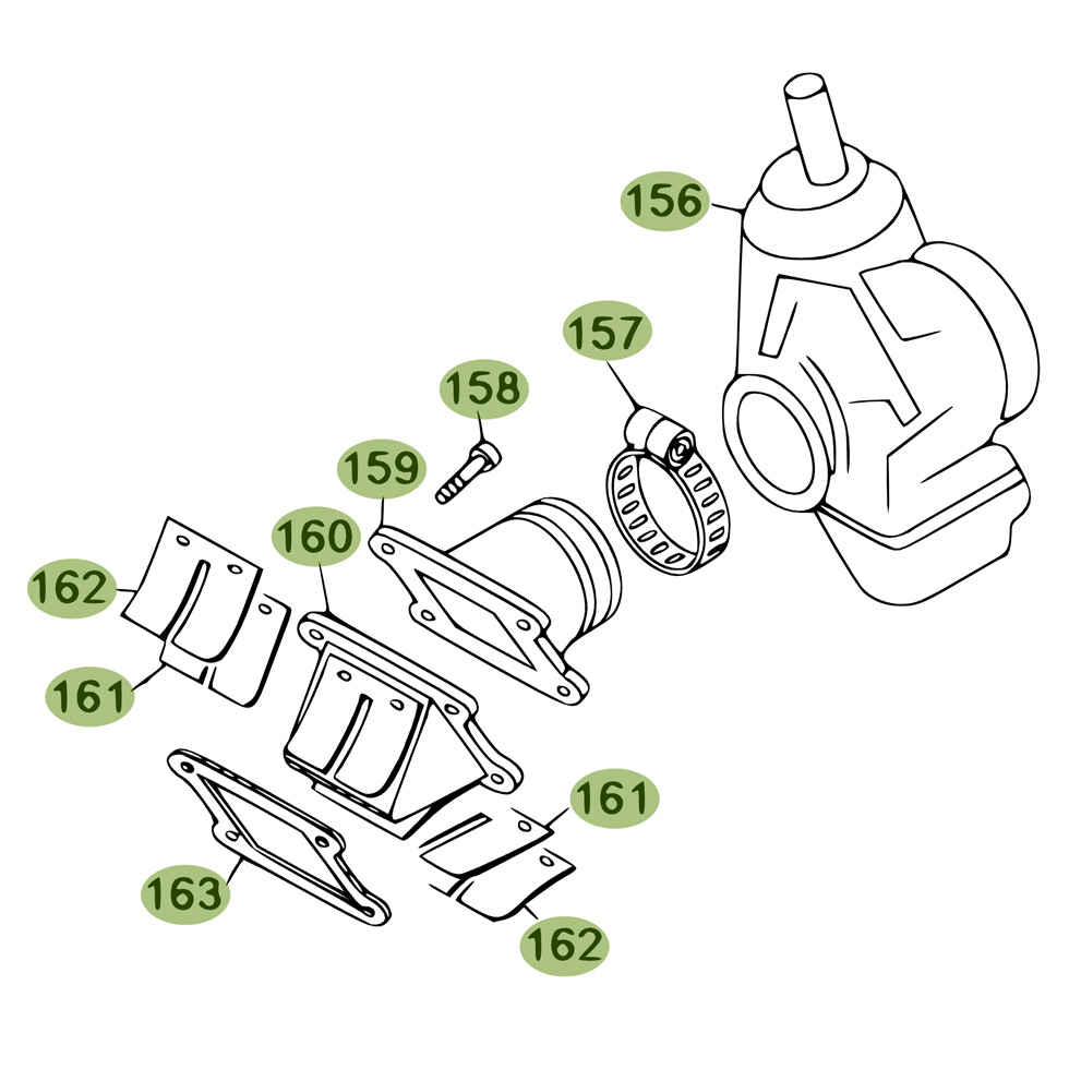 Beta EVO80 11 Vergaser Ersatzteile