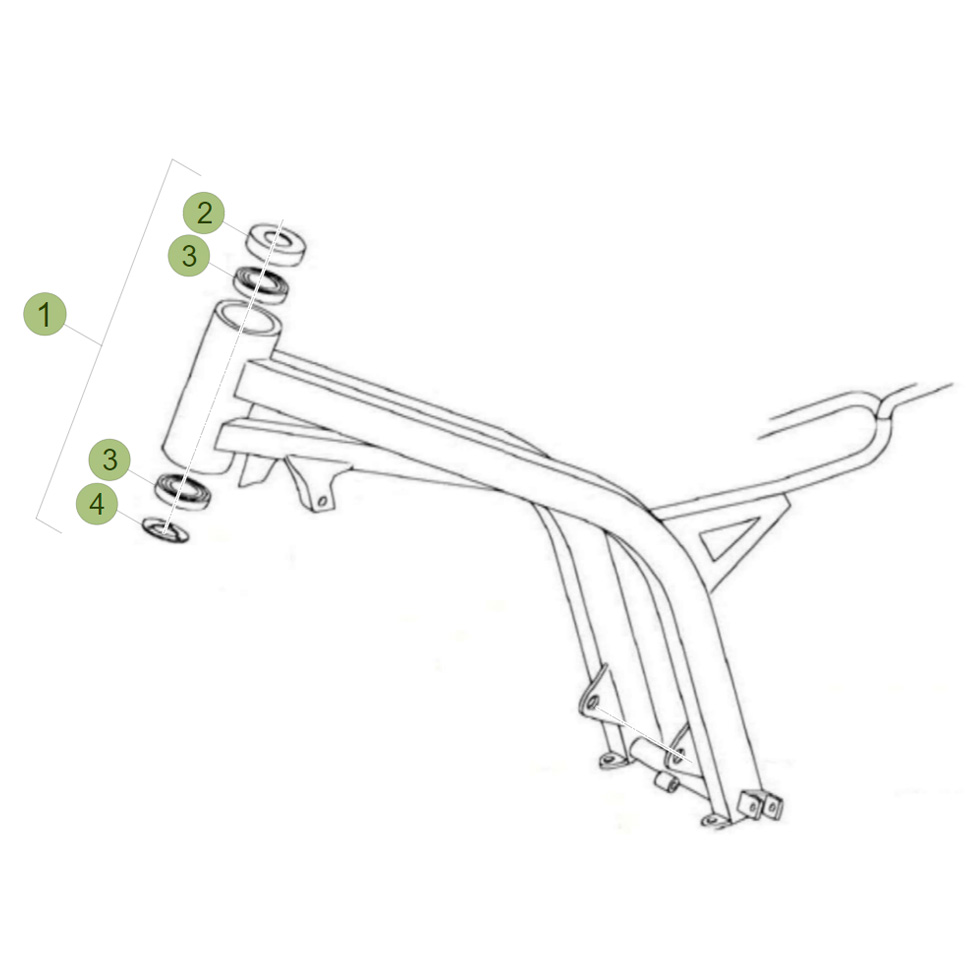 Beta EVO80 15 Rahmen/Ausleger Ersatzteile Beta EVO80 15 Rahmen/Ausleger Ersatzteile