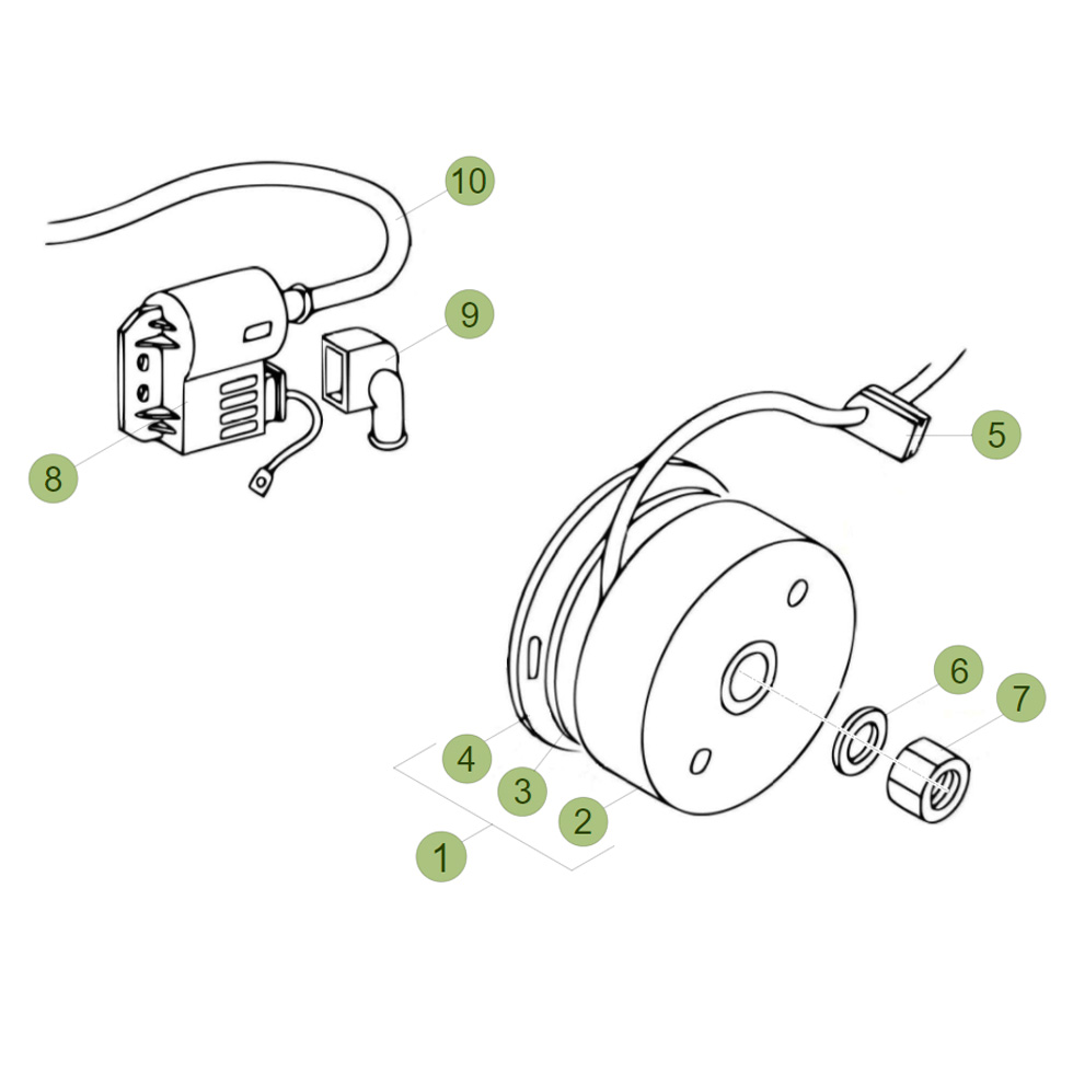 Beta EVO80 15 Zündanlage Ersatzteile Beta EVO80 15 Zündanlage Ersatzteile