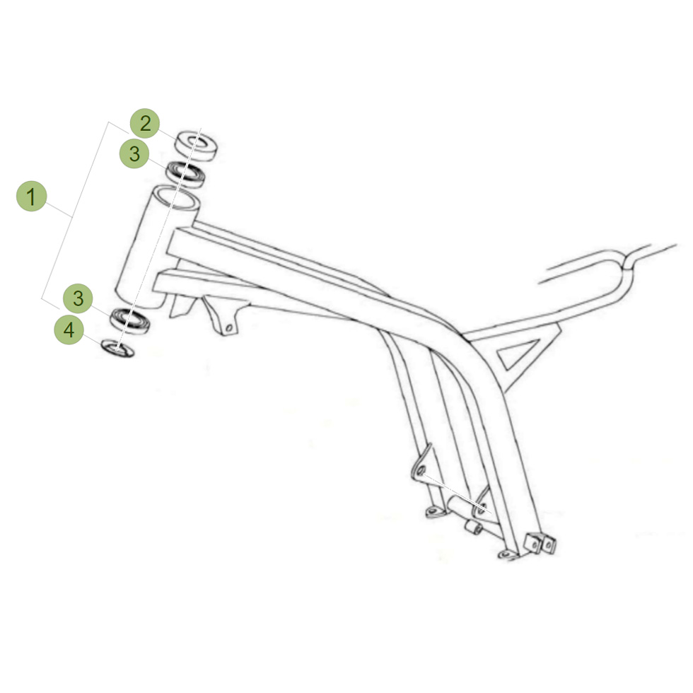 Beta EVO80 16 Rahmen/Ausleger Ersatzteile