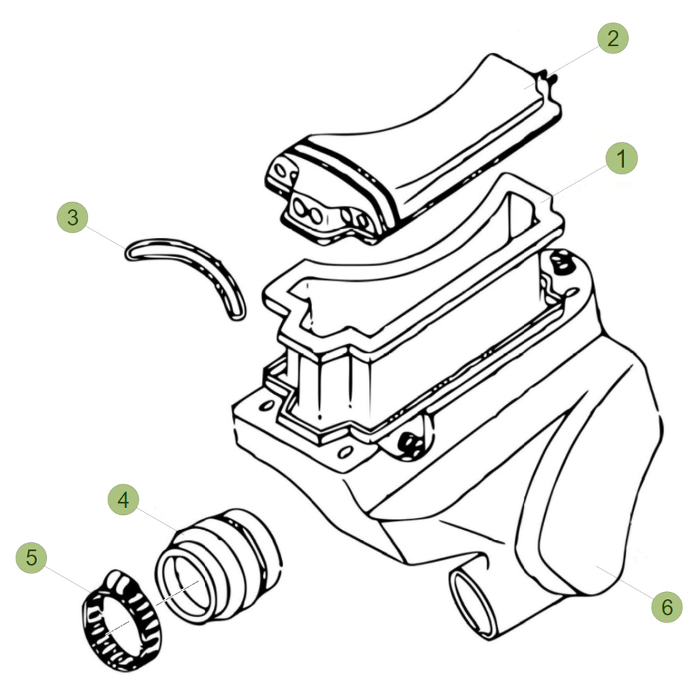 Beta EVO80 16 Luftfilterkasten Ersatzteile