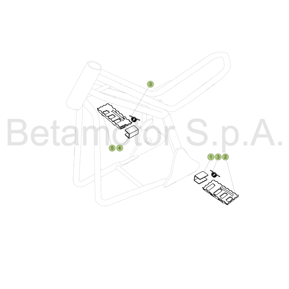Beta Minitrial Elektro 17 Rahmen Zubehör Ersatzteile