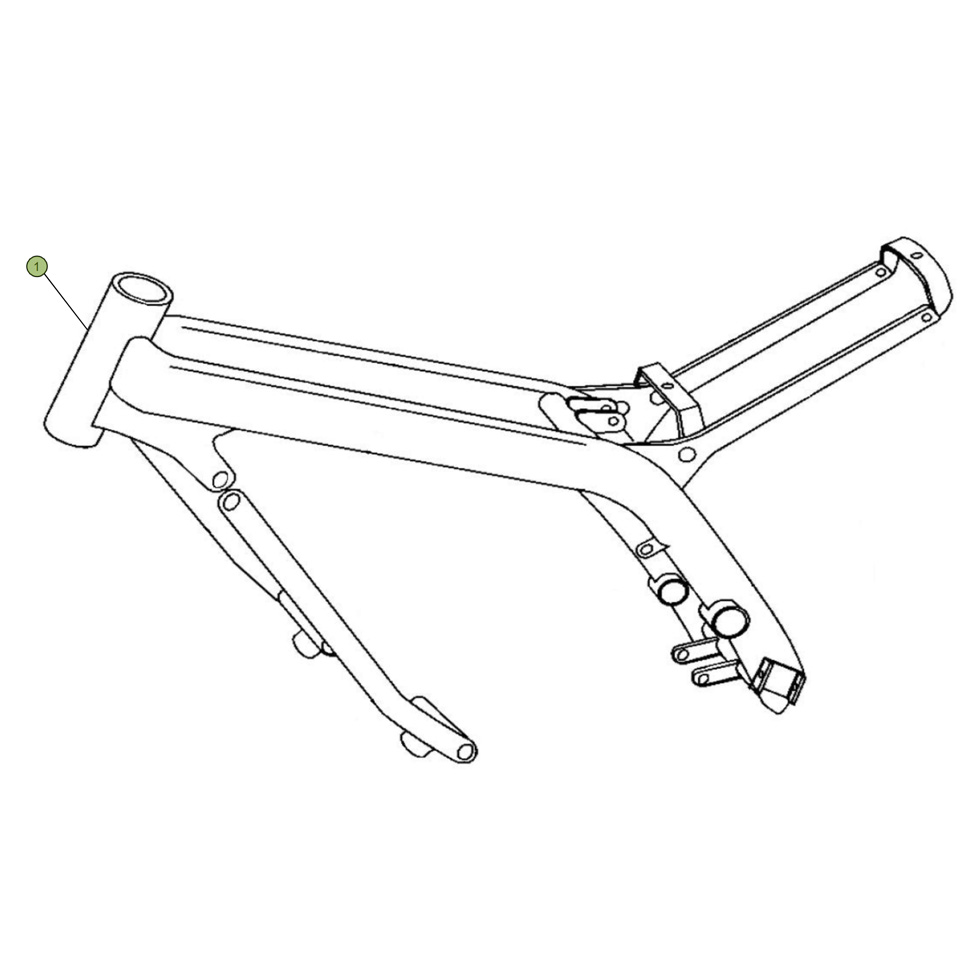 Beta Minitrial LC 15 Rahmen/Ausleger Ersatzteile
