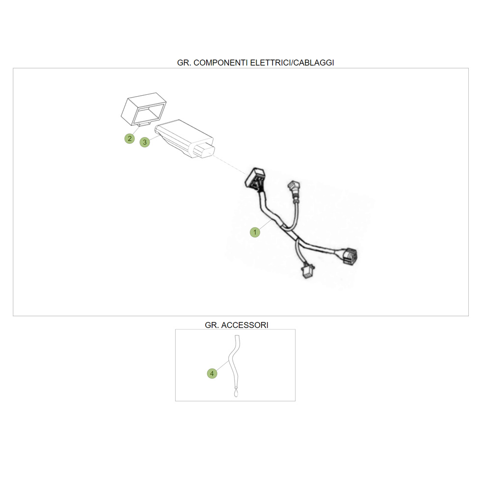 Beta Minitrial LC 15 Kabelstrang Ersatzteile