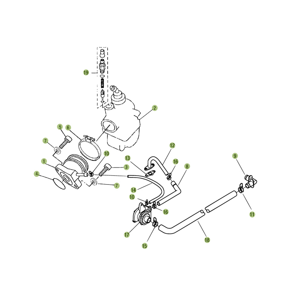 Beta RE125 09 Vergaser Ersatzteile Beta RE125 09 Vergaser Ersatzteile