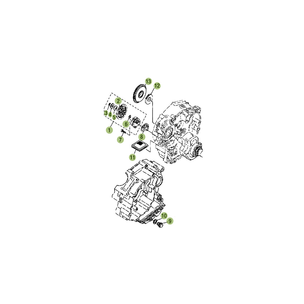 Beta RE125 13-14 Schmiersystem Ersatzteile
