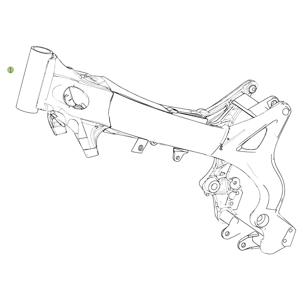 Beta REV3 270 06 Rahmen/Ausleger Ersatzteile Beta REV3 270 06 Rahmen/Ausleger Ersatzteile