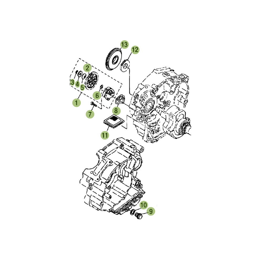 Beta RR125 13 Schmiersystem Ersatzteile