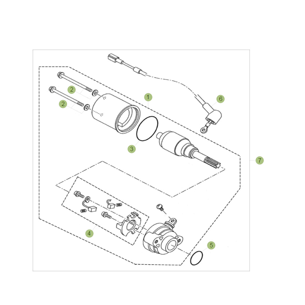 Beta 125 LC 17 Elektrostarter 1 Ersatzteile Beta 125 LC 17 Elektrostarter 1 Ersatzteile