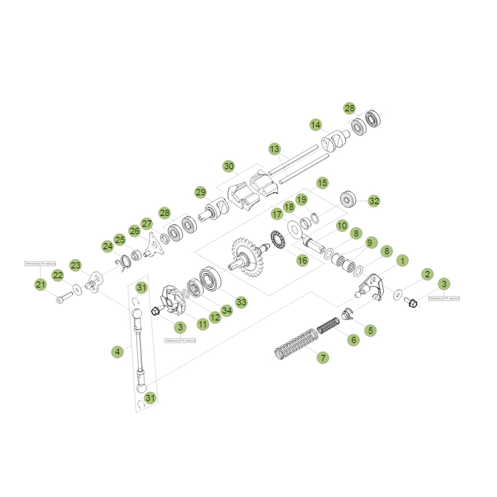 Beta RR250 2T 14 Kühlsystem Ersatzteile Beta RR250 2T 14 Kühlsystem Ersatzteile