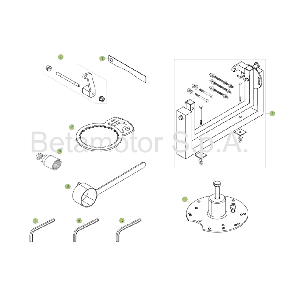 Beta  RR300 18 Spezialwerkzeug Ersatzteile