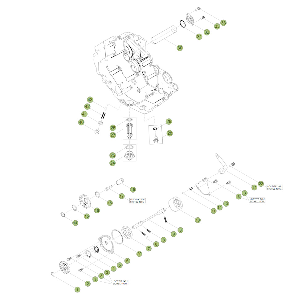 Beta RR390 17 Schmiersystem Ersatzteile
